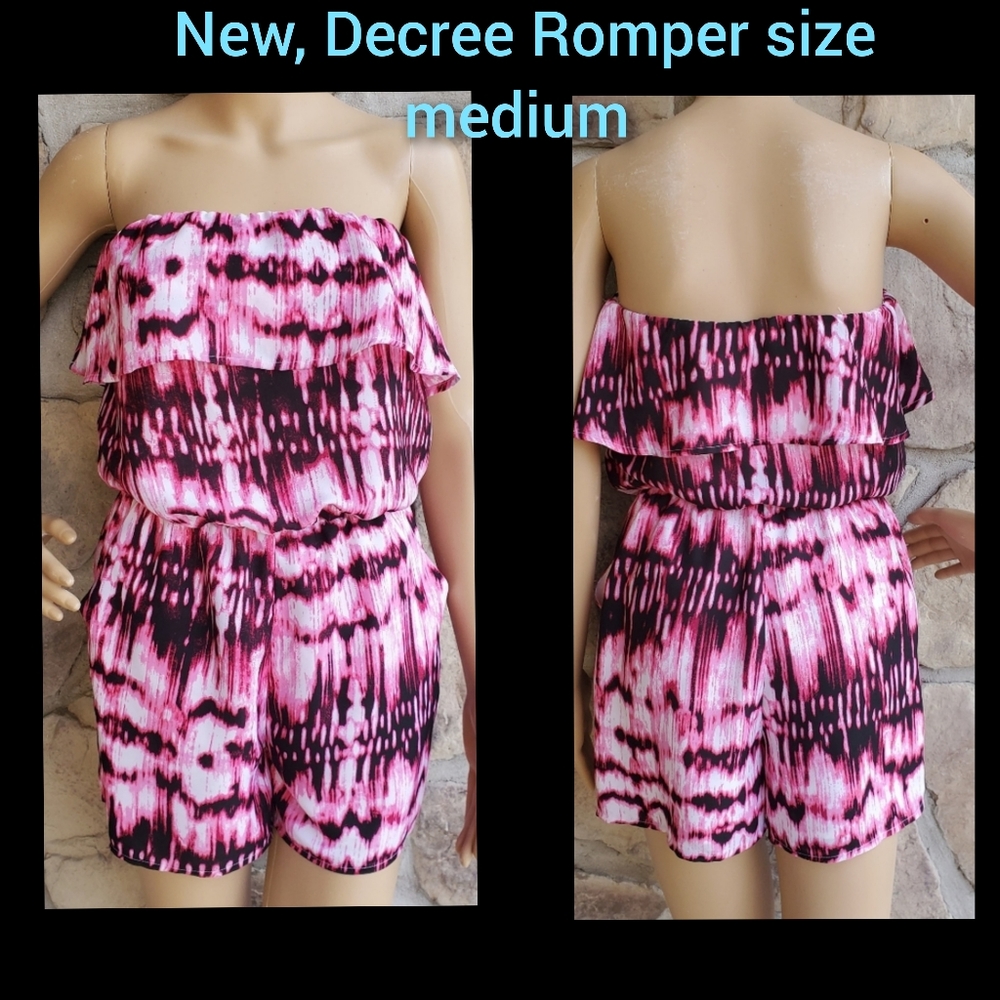 Romper size medium NWT